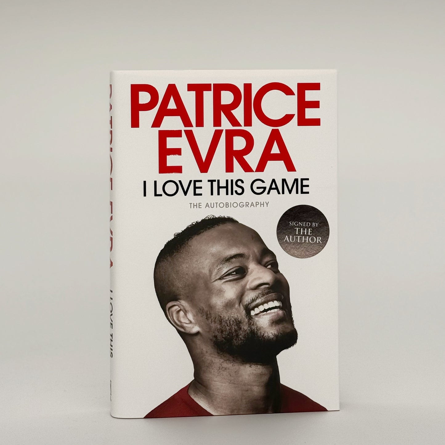 Evra, Patrice - I Love This Game (Signed)