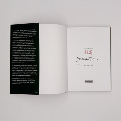 Palin, Michael - Into Iraq (Signed)