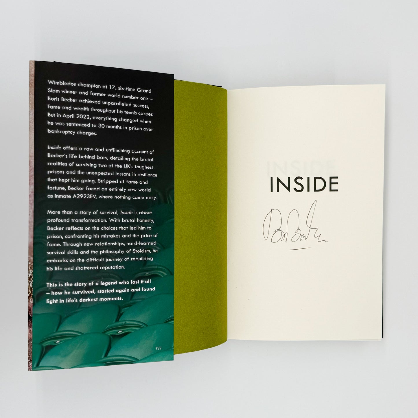 Becker, Boris - Inside (Signed)