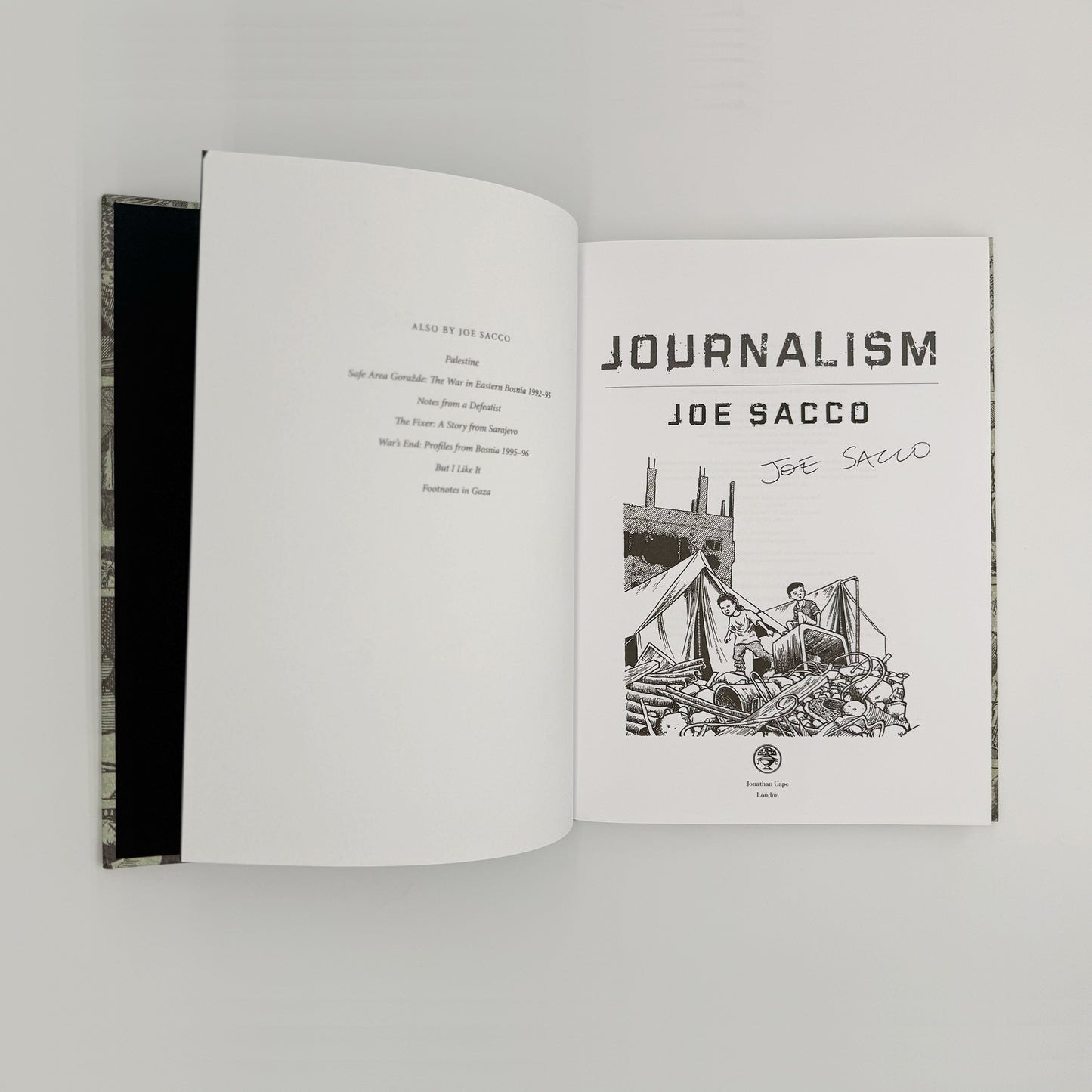 Sacco, Joe - Journalism (Signed)