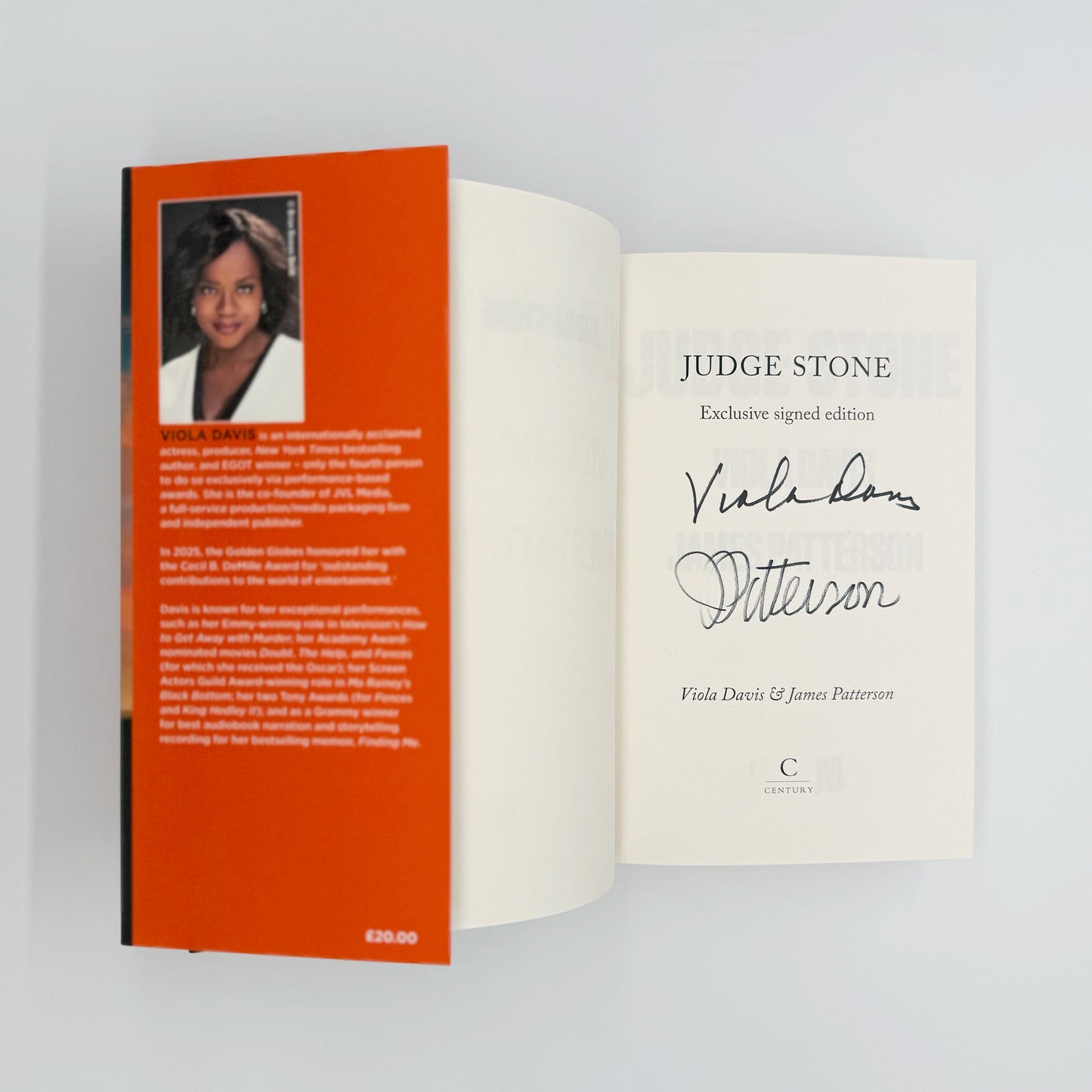 Davis, Viola & Patterson, James - Judge Stone (Signed)