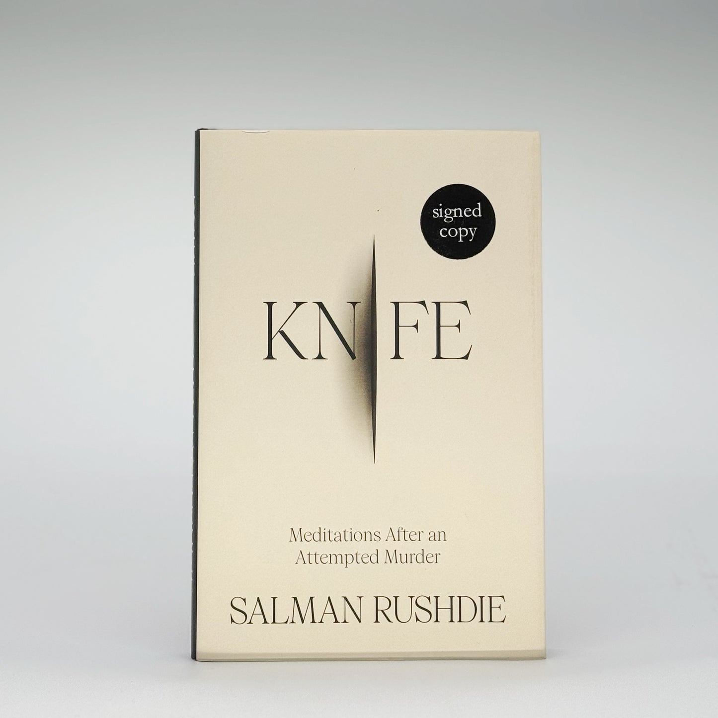 Rushdie, Salman - Knife (Signed)