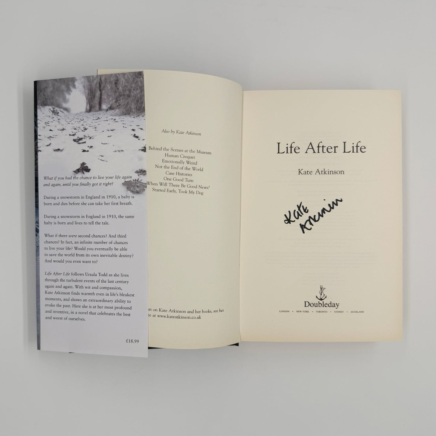 Atkinson, Kate - Life After Life (Signed)