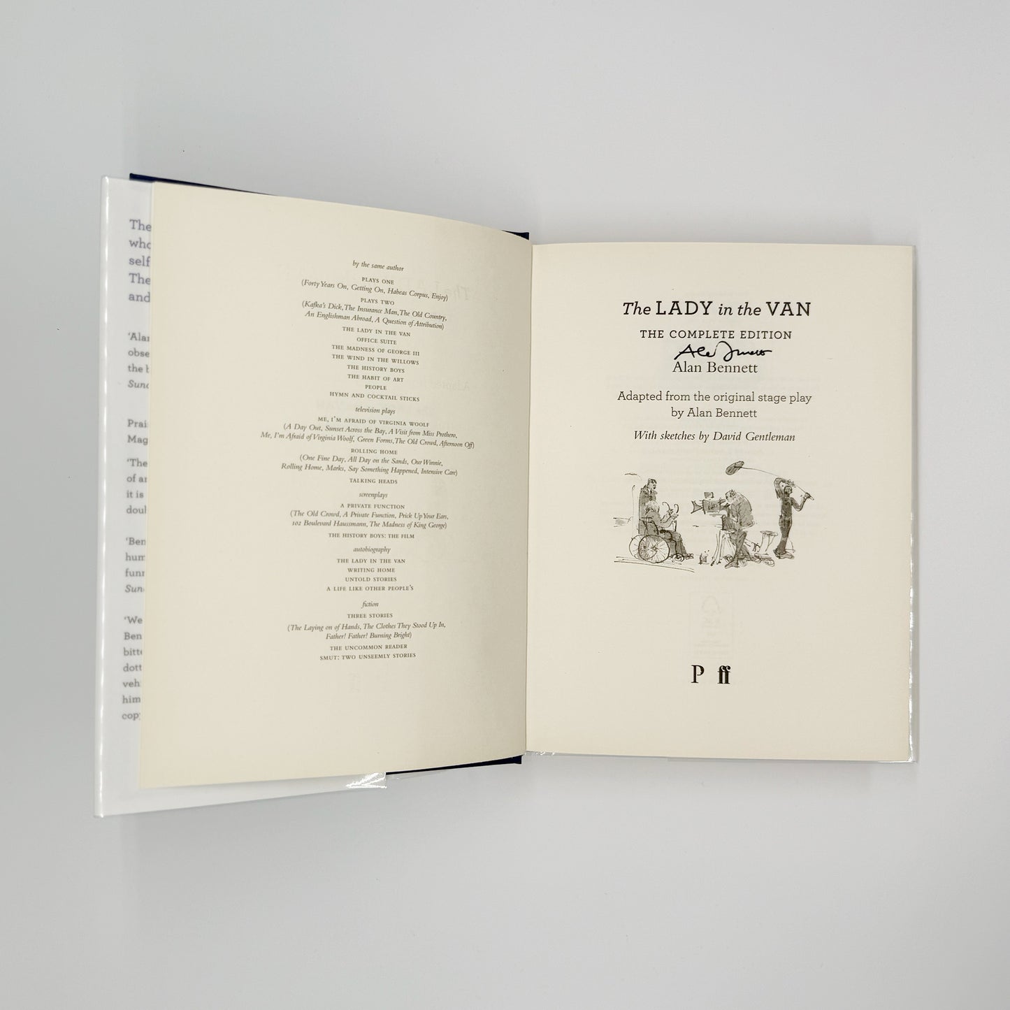 Bennett, Alan - The Lady In The Van (Signed)