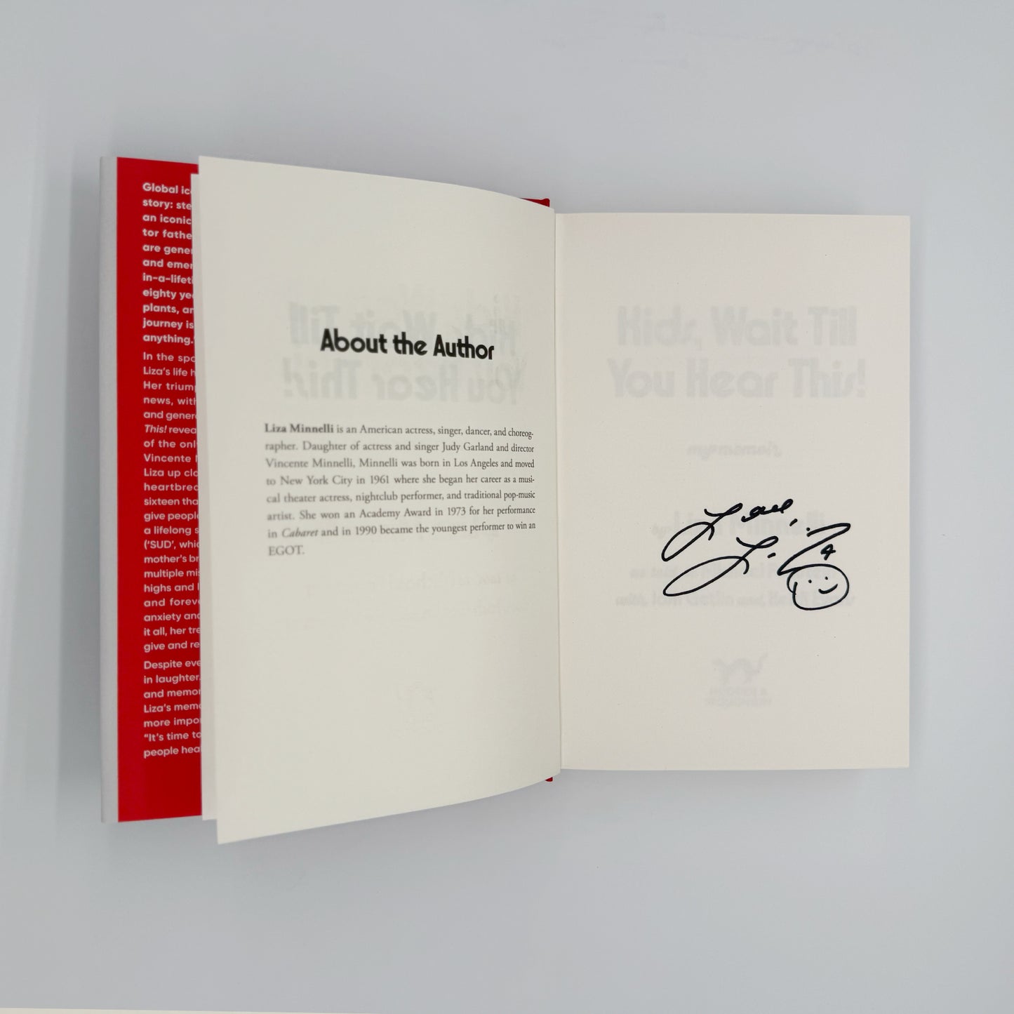 Minnelli, Liza - Kids, Wait Till You Hear This! (Signed)