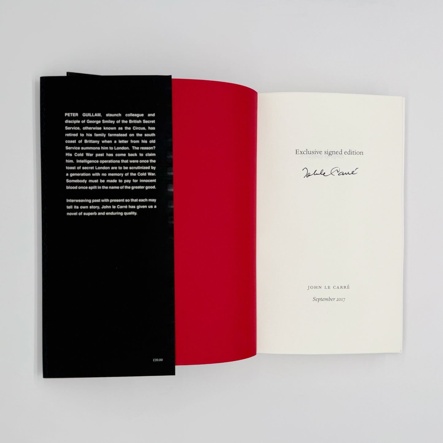 Le Carre, John - A Legacy of Spies (Signed)