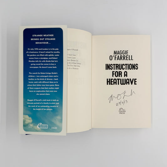 O’Farrell, Maggie - Instructions for a Heatwave (Signed)