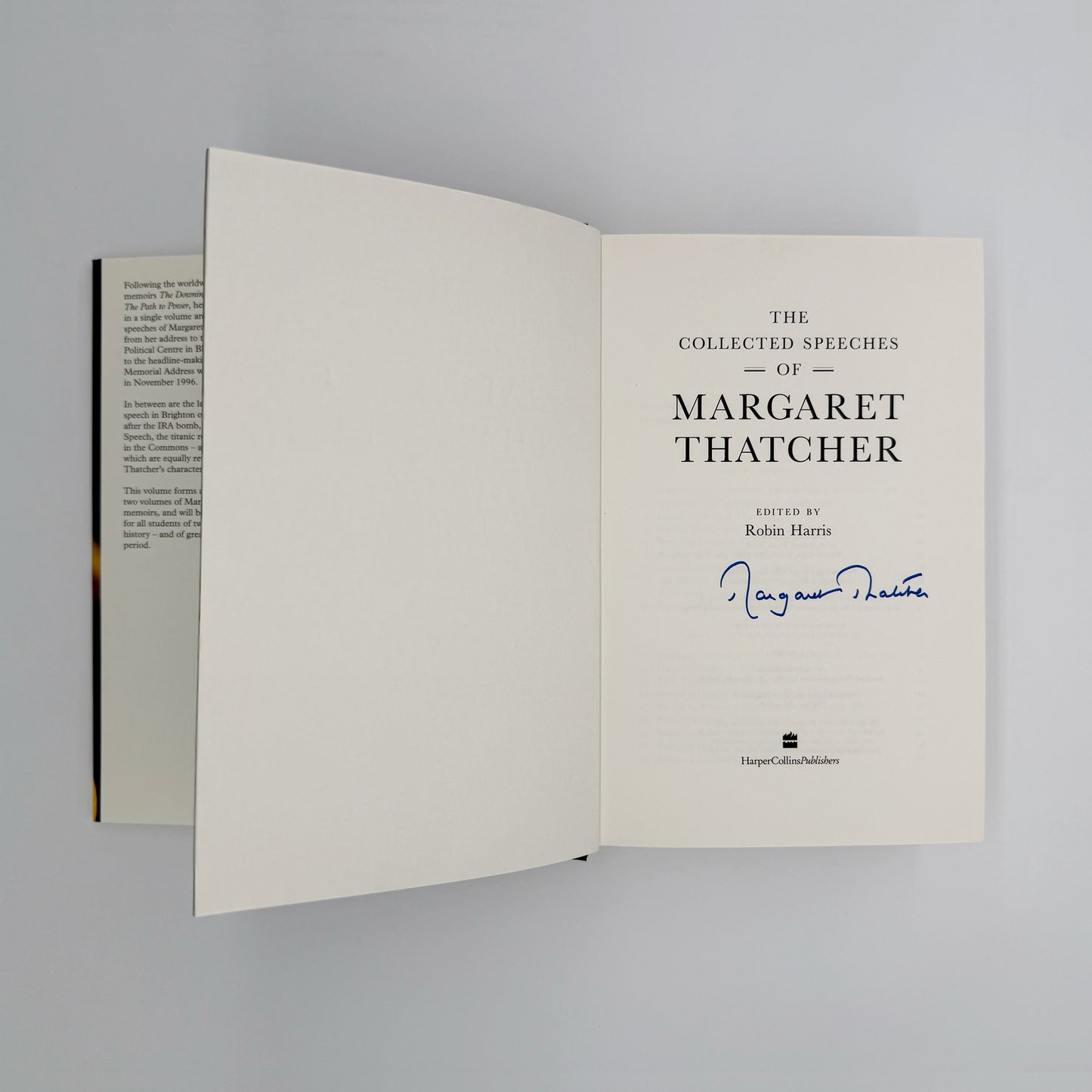 Thatcher, Margaret - Signed Collection 1993-2002