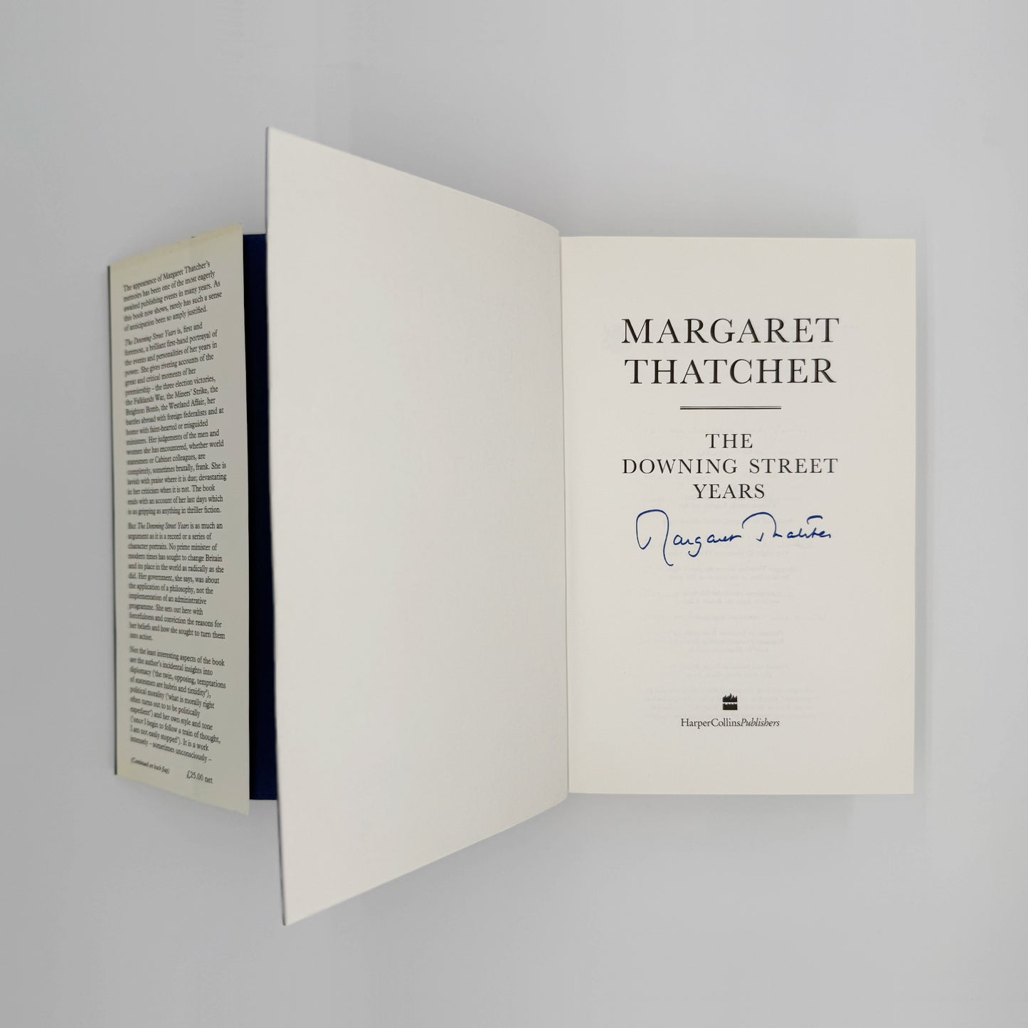 Thatcher, Margaret - Signed Collection 1993-2002