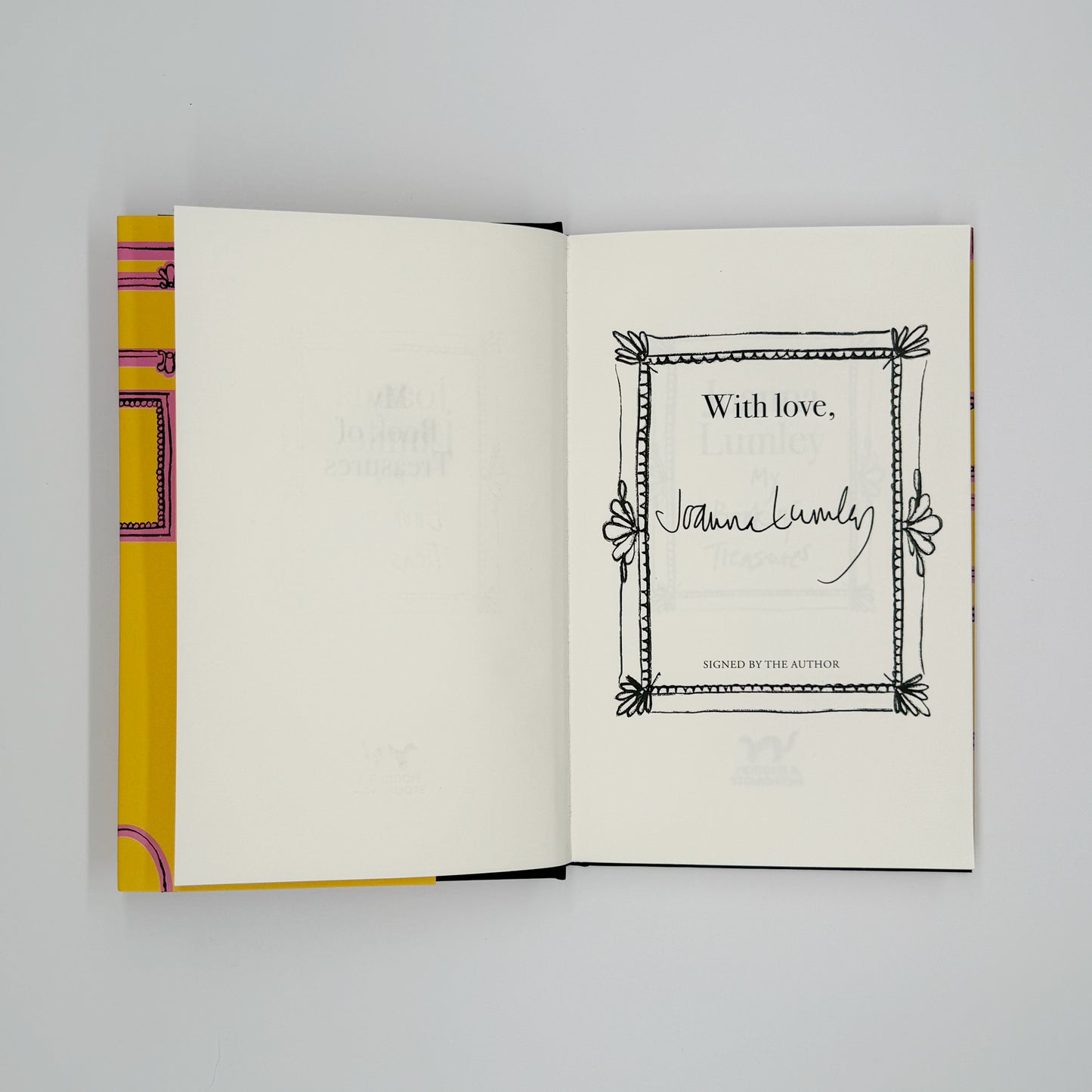 Lumley, Joanna - My Book of Treasures (Signed)