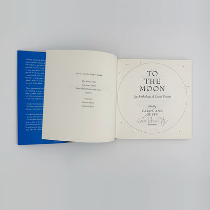 Duffy, Carol Ann - To The Moon (Signed)