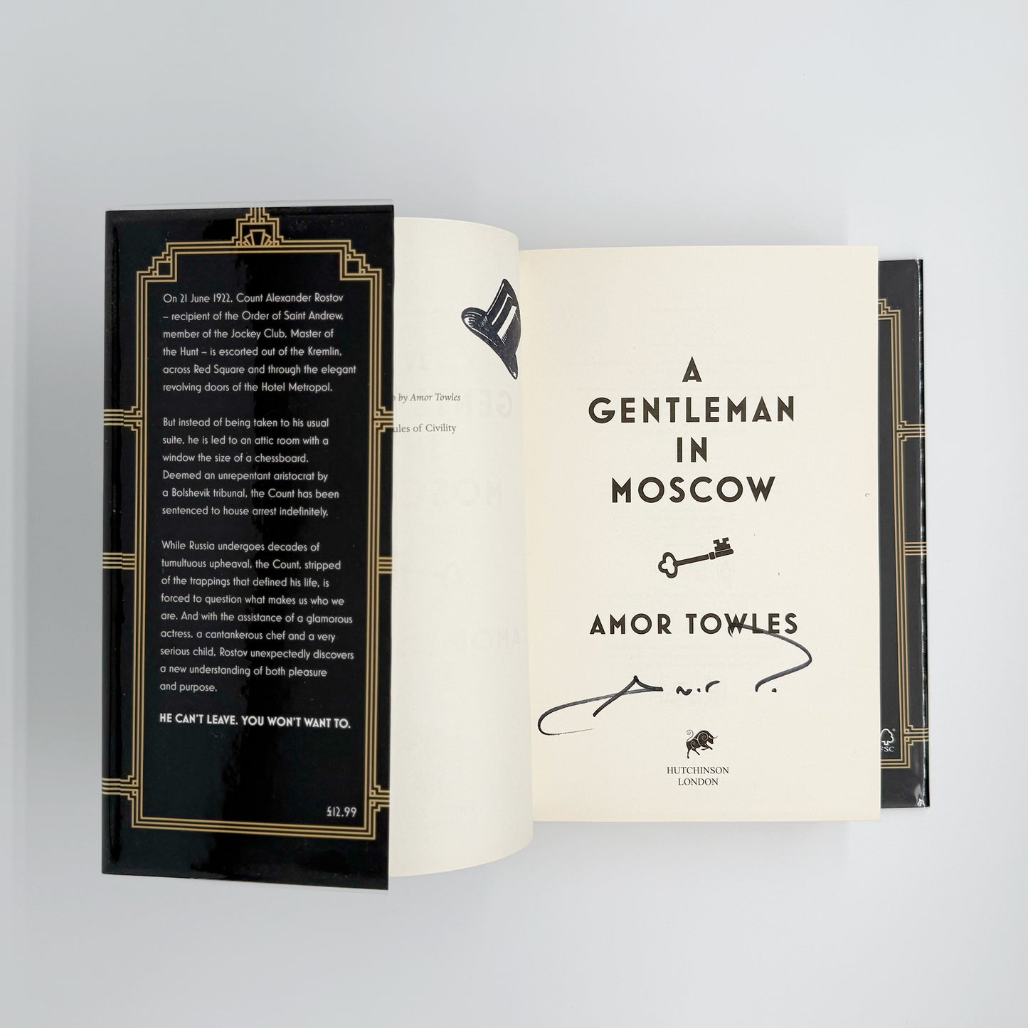 Towles, Amor - A Gentleman in Moscow (Signed)