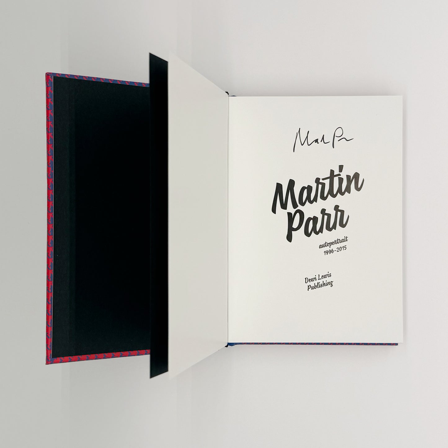 Parr, Martin - Autoportrait (Signed)