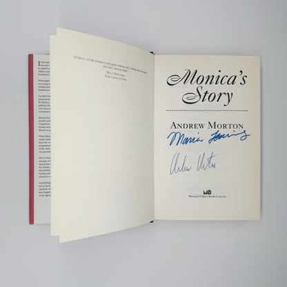 Lewinsky, Monica - Monica’s Story (Signed)