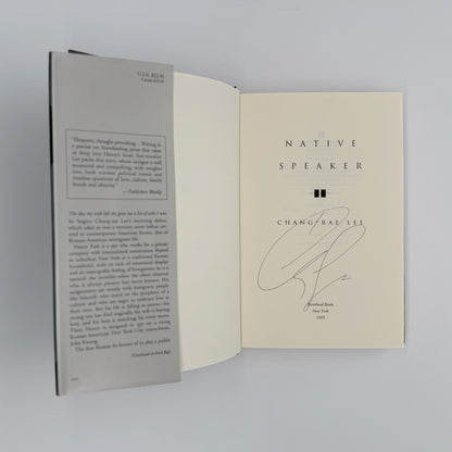 Lee, Chang-Rae - Native Speaker (Signed)