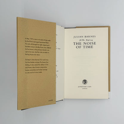 Barnes, Julian - The Noise of Time (Signed)