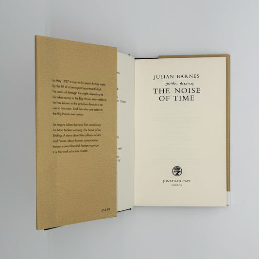 Barnes, Julian - The Noise of Time (Signed)