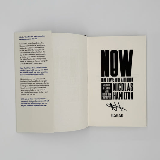 Hamilton, Nicholas - Now That I Have Your Attention (Signed)