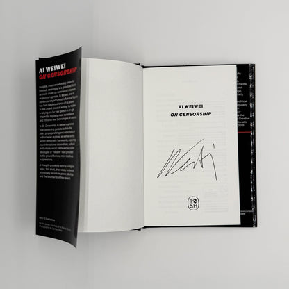 Weiwei, Ai - On Censorship (Signed)
