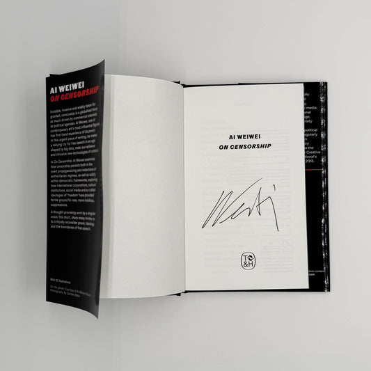 Weiwei, Ai - On Censorship (Signed)
