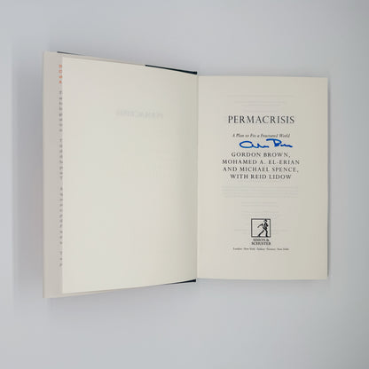 Brown, Gordon - Permacrisis (Signed)