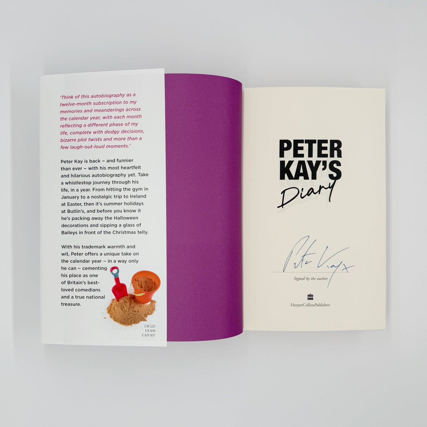 Kay, Peter - Peter Kay’s Diary (Signed)