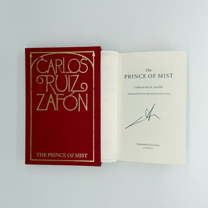 Zafon, Carlos Ruiz - The Prince of Mist (Signed)