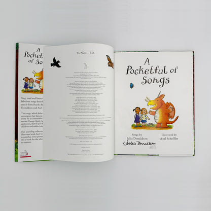 Donaldson, Julia - A Pocketful of Songs (Signed)