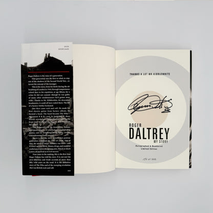 Daltrey, Roger - Thanks a lot Mr Kibblewhite (Signed)