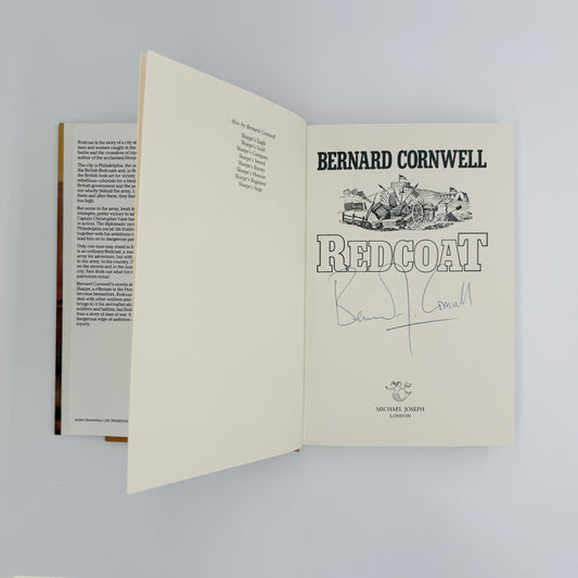 Cornwell, Bernard - Redcoat (Signed)