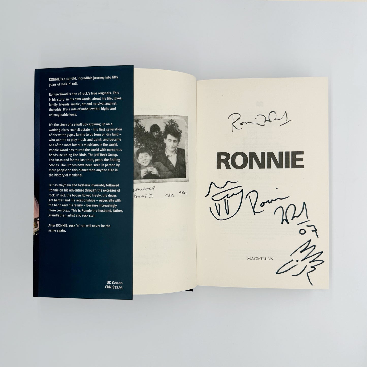 Wood, Ronnie - Ronnie (Signed)
