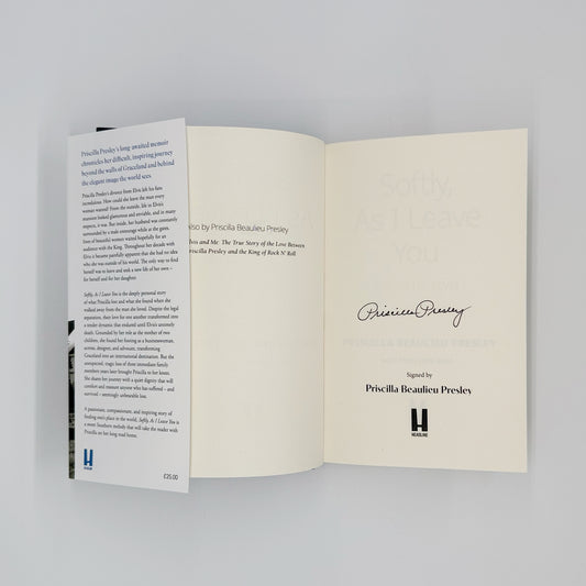 Presley, Priscilla - Softly, As I Leave You (Signed)