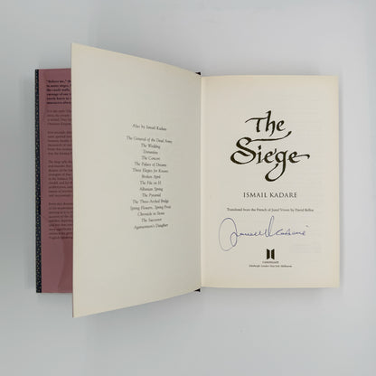 Kadare, Ismail - The Siege (Signed)