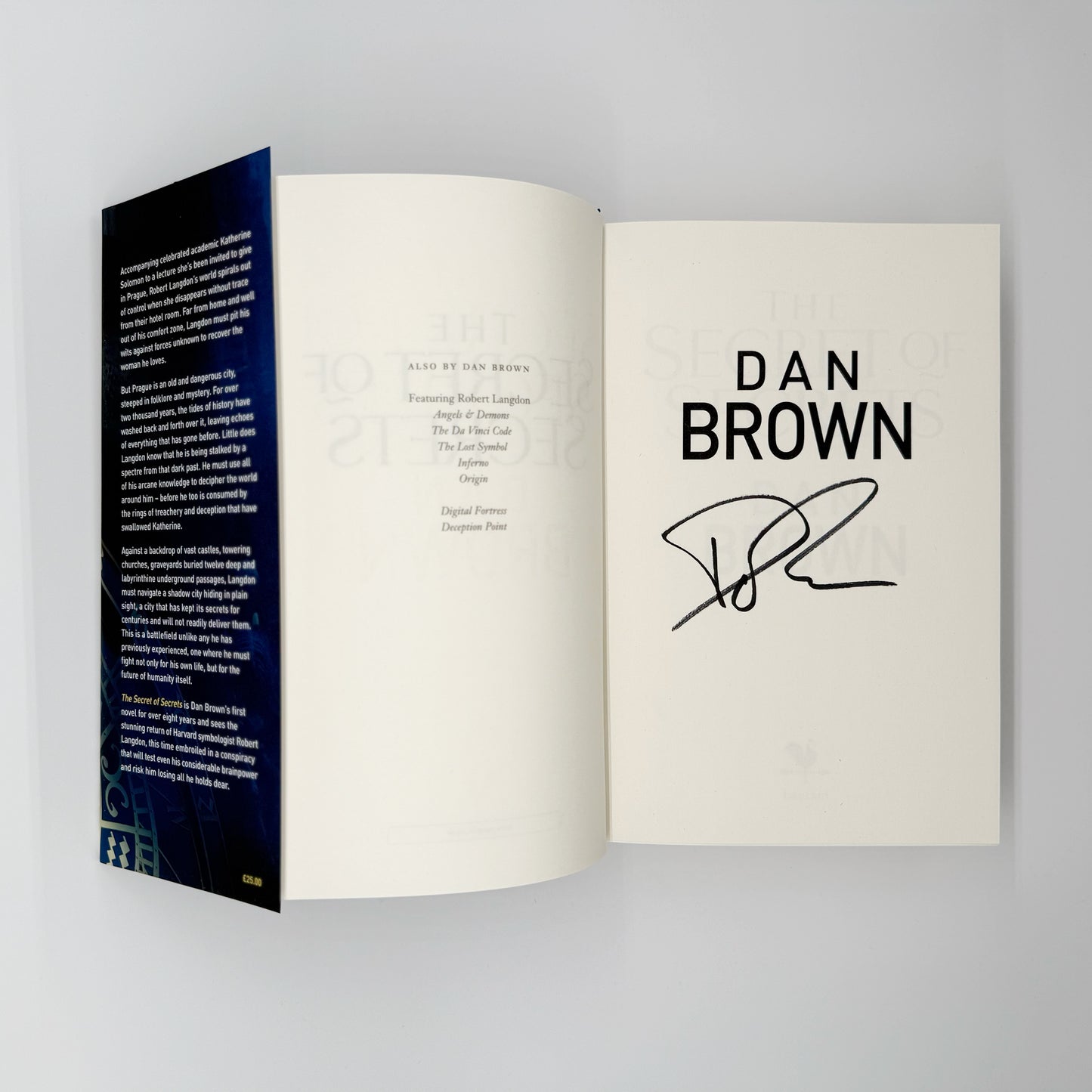 Brown, Dan - The Secret of Secrets (Signed)