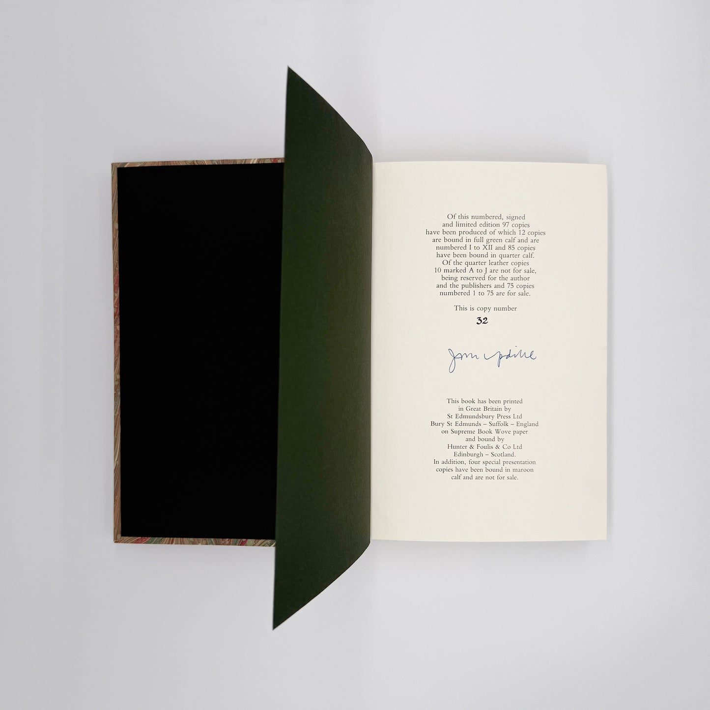 Updike, John - S. (Signed)
