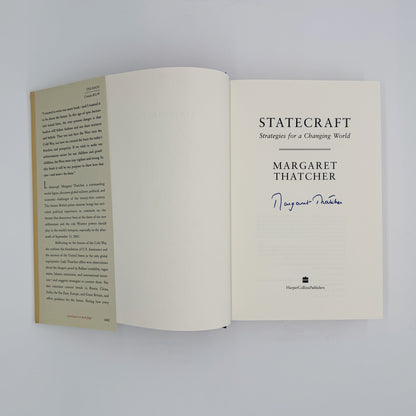 Thatcher, Margaret - Statecraft (Signed)