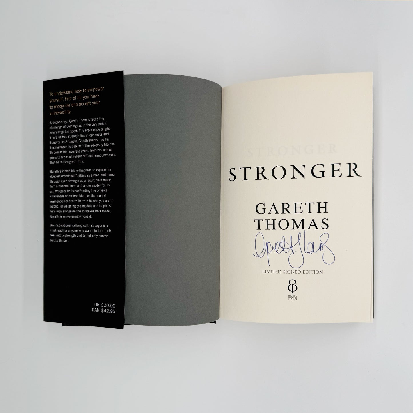 Thomas, Gareth - Stronger (Signed)