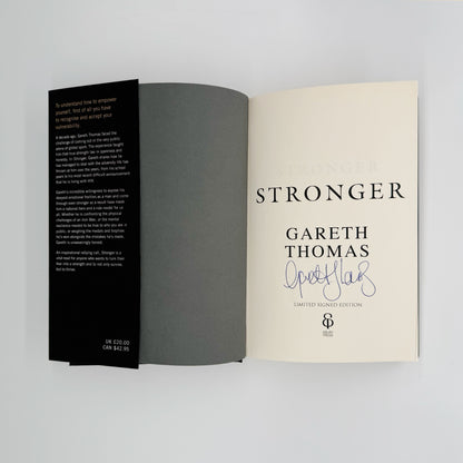 Thomas, Gareth - Stronger (Signed)