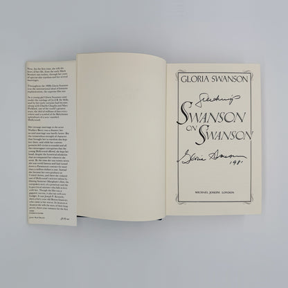 Swanson, Gloria - Swanson on Swanson (Signed)