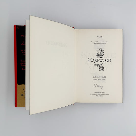 Selby, Adrian - Snakewood (Signed)