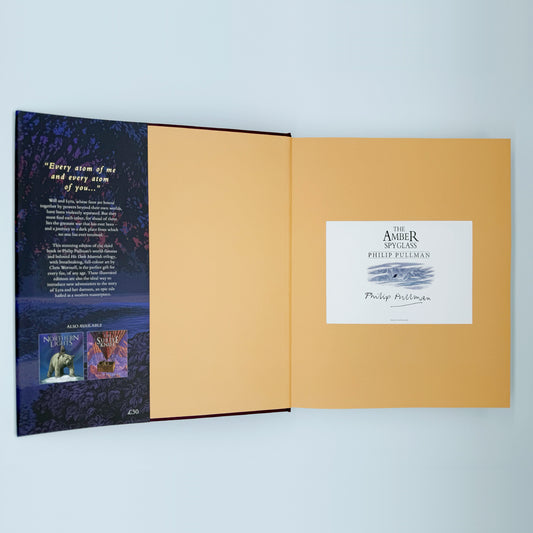Pullman, Philip - Amber Spyglass Illustrated Edition (Signed)