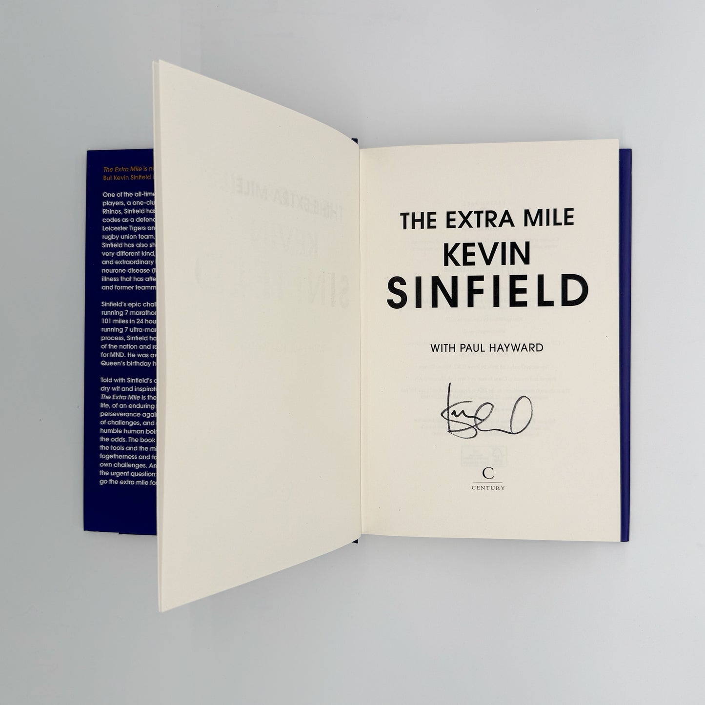 Sinfield, Kevin - The Extra Mile (Signed)