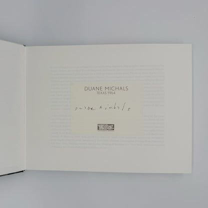Michals, Duane - Texas 1964 (Signed)
