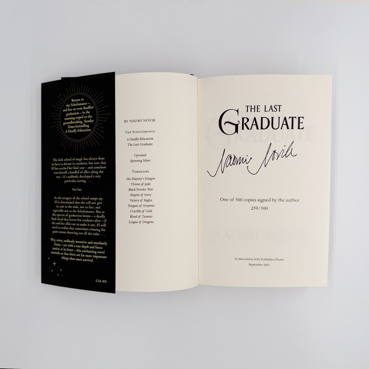 Novik, Naomi - The Last Graduate (Signed)