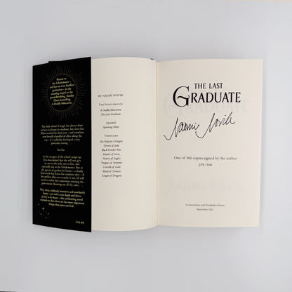 Novik, Naomi - The Last Graduate (Signed)
