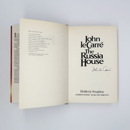 Le Carre, John - The Russia House (Signed)