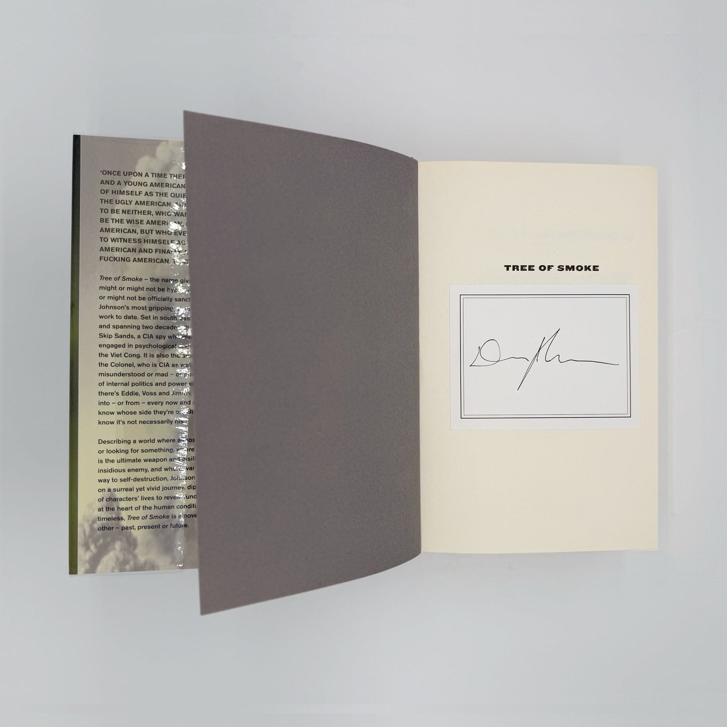 Johnson, Denis - Tree of Smoke (Signed)