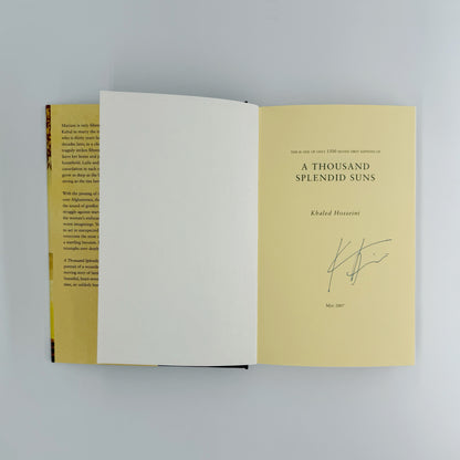Hosseini, Khaled - A Thousand Splendid Suns (Signed)