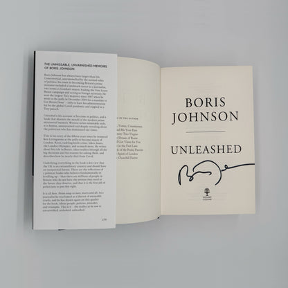 Johnson, Boris - Unleashed (Signed)