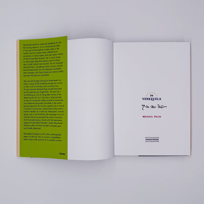 Palin, Michael - In Venezuela (Signed)